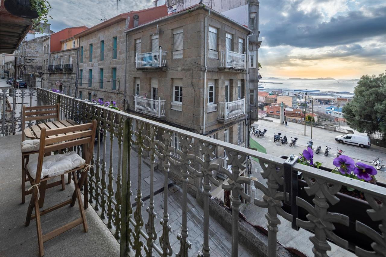 Refugio De Paz Y Encanto En El Corazon De Vigo Con Vistas Al Mar Εξωτερικό φωτογραφία